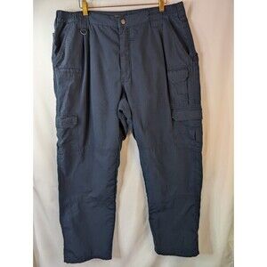 511 Tactical Series Mens Pants Style 74273 Size 40x30 Black Rip Stop Work 5.11